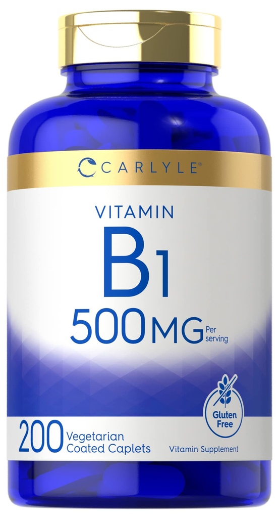Carlyle Βιταμίνη B1 500mg (Θιαμίνη) 