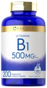 Carlyle Βιταμίνη B1 500mg (Θιαμίνη) 