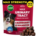 Mighty Petz MAX Cranberry για τη θεραπεία σκύλου UTI - MAX δύναμη Cranberry συμπλήρωμα για σκύλους + D-Mannose. Έλεγχος για Σκύλους. Μασουλάκια Υποστήριξης Ούρων & Νεφρών