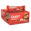 Quest Nutrition Overload Protein Bars, Nutty by Nature Flavored Protein Bars, 20g Protein, 1g Sugar, 3g Net Carbs, Gluten Free, 12 Count