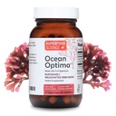 Ocean Optima Organic Sea Moss Capsules (Chondrus crispus) for Skin, Nail, Hair, and Gut, Naturally Occurring Kosher Iodine for Thyroid Support, Single-Ingredient Wild Irish Seamoss, Vegan, 90 Servings