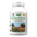 ANDREW LESSMAN Algal DHA 250mg 60 Softgels - Plant-Based Omega-3 Oils, Natural Marine Algae, High DHA, Non-GMO, High Potency, No Stomach Upset, No Fishy Aftertaste. Small Easy to Swallow