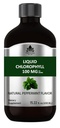 Liquid Chlorophyll 100 MG per Serving, Natural Peppermint Flavor, Chlorophyll Supplement, Non-GMO, Vegan, 15.22 Fl Oz