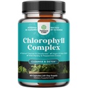 Chlorophyll Capsules for Cleanse and Detox Support - Internal Deodorant Pills for Body Odor with Mint & Parsley Extract Healthy Skin Immunity & Digestive Support - Vegan Non-GMO & Gluten Free (60ct)