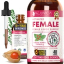 Rejuvica Activated Female Libido Booster Drops for Women | Maca, Horny Goat Weed, Damiana & Ashwagandha | Supports Desire, Intimacy & Overall Wellness | 1+ Month Supply