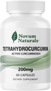 Tetrahydrocurcumin 200mg - 95% Tetrahydrocurcuminoids for Joint & Antioxidant Support - Curcumin Form with Superior Absorption to Turmeric - Vegan, Non-GMO, 60 Capsules