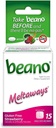 Beano Meltaways | Gas Prevention & Bloating Relief | Strawberry Flavor | 15 Count | Pack of 3