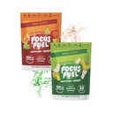 FocusFuel Energy Chews Variety Pack – Green Apple & Fruit Punch (2-Pack, 30 Servings Total) – 100mg Natural Caffeine + Nootropics – Clean, Crisp Energy & Focus