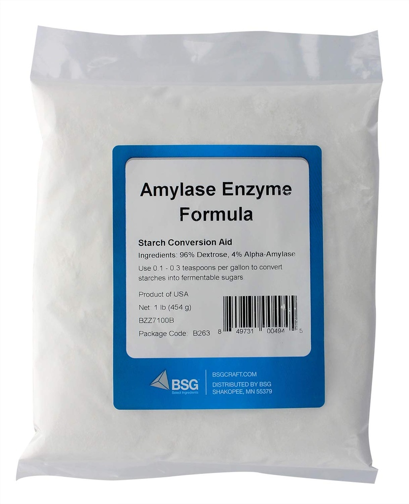 BSG Ένζυμο αμυλάσης Φόρμουλα 1 lb