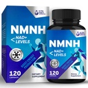 NMNH 1000mg Supplement, 120 Vegan Capsules, Advanced Cellular Vitality & Longevity Formula, High Absorption Dihydronicotinamide Mononucleotide, Non-GMO, 60 Servings