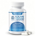 NMN Supplement, 400mg Per Serving Beta-Nicotinamide Mononucleotide, 99% Purity, 3rd Party Tested, GMP Certified, Supports NAD+ Levels & Cellular Energy for Men & Women Vegan, Non-GMO