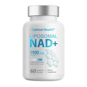 Liposomal NAD+ Supplement with Resveratrol 1100 mg – NMN Supplement Alternative – Third-Party Tested – Advanced NAD Resveratrol – Made in USA – 60 Count