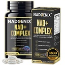 NADGENIX™ NAD+ Supplement – NMNH 500mg, Nicotinamide Riboside, TMG, Resveratrol & CoQ10 – Cellular Energy & Healthy Aging – 60 Capsules – High Absorption Liposomal Delivery