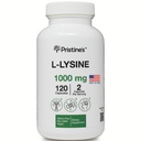PRISTINE'S L Lysine 1000MG 60 Day Supply - Lip & Gum Health Essential Amino Acid & Immunity Support Supplement - Optimal Muscle & Tissue Support - Collagen Production - Vegan - Gluten Free