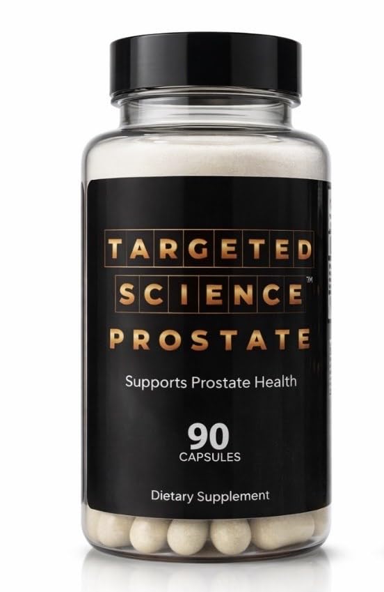 Targeted Science™ Prostate Health Supplement for Men – Urinary & Bladder Support