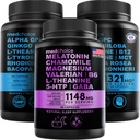 MEDCHOICE Sleep Melatonin (90ct) και Nootropic Brain (120ct) Συμπλήρωμα Bundle - Wellness Duo για τον ύπνο, τον εγκέφαλο, την εστίαση, και την υποστήριξη Mood - Vegan, μη GMO, Gluten-free