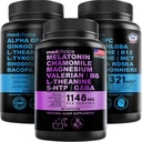 MEDCHOICE Sleep Melatonin (90ct) και Nootropic Brain (120ct) Συμπλήρωμα Bundle - Wellness Duo για τον ύπνο, τον εγκέφαλο, την εστίαση, και την υποστήριξη Mood - Vegan, μη GMO, Gluten-free