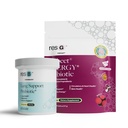 Power Gut Bundle - Lung Probiotic & Prebiotic, Clinically Trialed Respiratory Health Support & Metabolism Boost, Supplement Vitamins - resB (30 Servings) & prebeet (30 Servings)