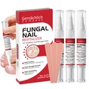 Toenail Fungus Pen Treatment Extra Strength, Nail Fungal Repair Pen for Damaged Nails Yellow, Discolored, Thick and Ingrown Nails, Nail Fungi Pen with Tea Tree Oil for Toenails and Fingernail, 3 Pens