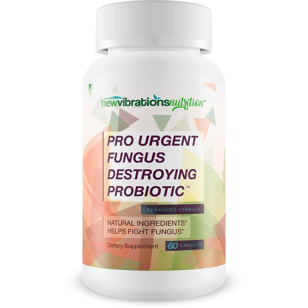 Pro Urgent Fungus Destroying Probiotic - Our Best Toenail Fungus Probiotic - Natural Fungus Nail Treatment Pills - Anti Nail Fungus Probiotics -Best Nail Fungus Treatment For Toenail