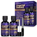 Toenail Fungus Treatment : Extra Strength 25% Undecylenic Acid Toe and Fingernail Fungus Removal - Fast Acting Fungal Nail Revitalizer with Tea Tree Oil (0.5 Fl Oz (Pack of 2))