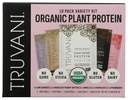 Truvani Vegan Pea Protein Powder | Variety Pack | 20g Organic Plant Based Protein | Single Serving Travel Packets | 10 Servings | Keto | Gluten & Dairy Free | Low Carb | No Added Sugar