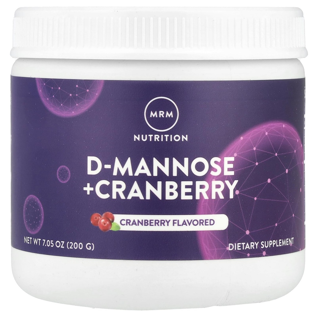 MRM Διατροφή D-Mannose + Cranberry 