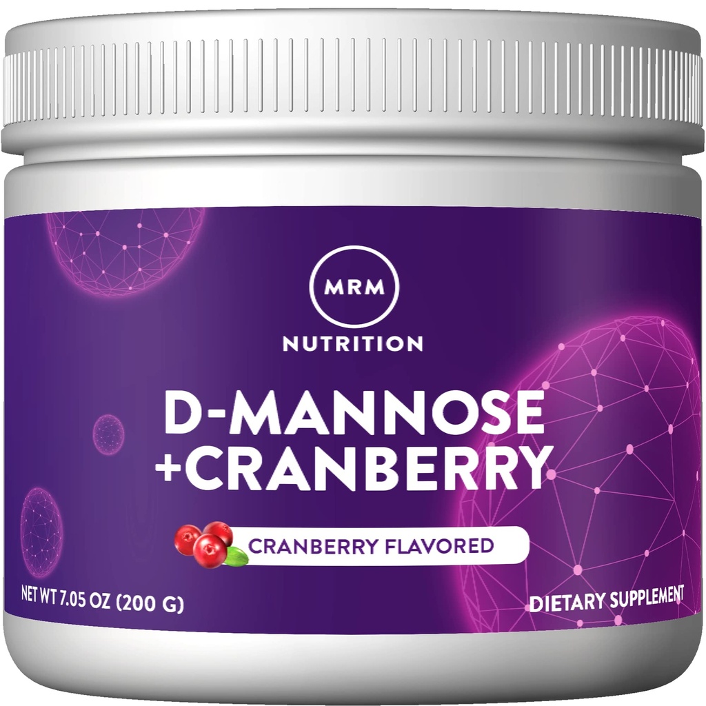 MRM Διατροφή D-Mannose + Cranberry 