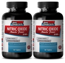 Nitric Oxide Supplements Pure - Nitric Oxide Muscle Power 3150mg - Dietary Supplement, Muscle Building Supplements for Men, Nitric Oxide Supplement with l arginine and l citrulline 2 Bot 180 Tablets