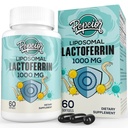 Λιποσωμική Βοοειδή Lactoferrin 1000 mg - Υψηλότερη Απορρόφηση - για Σιδήρου Απορρόφηση & Ανοσοποιητική Λειτουργία Lactoferrin Συμπληρώματα για Ενήλικες, 60 Softgels