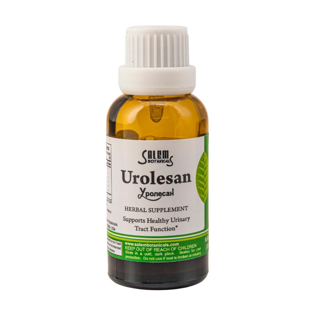 Salem Botanical Tincture Urolesan - 0.85 fl oz - Herbal Supplement for Kidney Health & Urinary Wellness