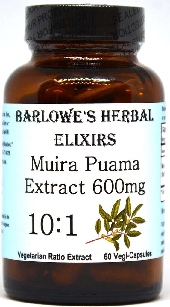 Barlowe's Herbal Elixirs Muira Puama 10:1 Extract 