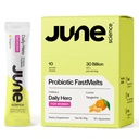 Daily Hero for Women | Fast Melt Pre + Probiotic for Women - Tangerine Flavor, 30 Powder Sachets