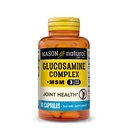 Mason Natural Glucosamine Complex Plus MSM with Vitamin C - Υποστηρίζει κοινή υγεία, βελτιωμένη ευελιξία και κινητικότητα, 90 κάψουλες