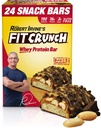 FITCRUNCH High Protein Bars, Value Pack, Snack Size Protein Bars, Gluten Free (Peanut Butter)
