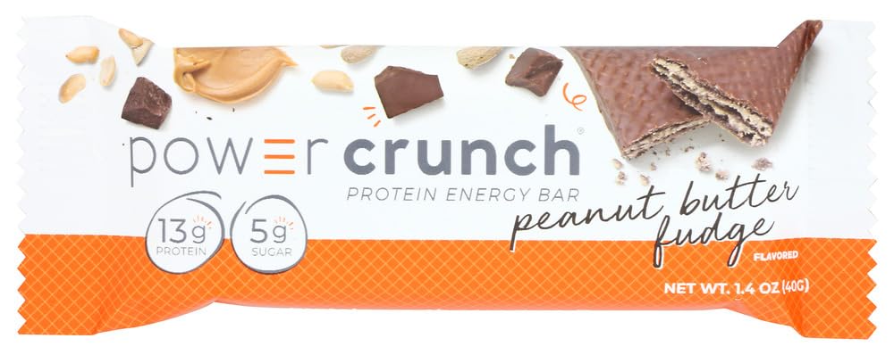 Power Crunch Bars, Peanut Butter Creme, 12 Bars, From BioNutritional