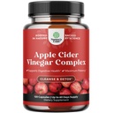 Καθαρισμός κάψουλες μηλίτη μηλίτη - ACV Cleanse και Detox χάπια για την υγεία των ούλων και της πέψης με αδυνατίσματος Cayenne - Extra Strength ACV κάψουλες για τον καθαρισμό των ούλων και πλήρη αποβολή σώματος (60 Services)