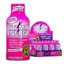 Vitamin Energy Mood+ Extra Strength Energy Shot Tropical Berry 12 Pack, 260mg Natural Caffeine, B-Vitamins, Rhodiola, Χαμομήλι, Mood & Energy Support, Zero Sugar, Gluten-Free, Vegan, 1.93 fl oz