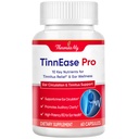Tinnitus Relief Capsules for Ringing Ears - Tinnitus Supplement, Extra Strength Formula with Flavonoids, High-Potency B12 & Phosphatidylserine, Supports Inner Ear Wellness, 60 Capsules