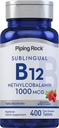 Υπογλώσσια δισκία Piping Rock B12 