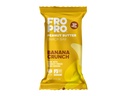 FROPRO Plant Protein Snack Bars - Plant Based Protein Bars, All-Natural, Gluten, Dairy, & Soy Free, High Protein Bars with Low Calories | Banana Crunch, 12 Pack