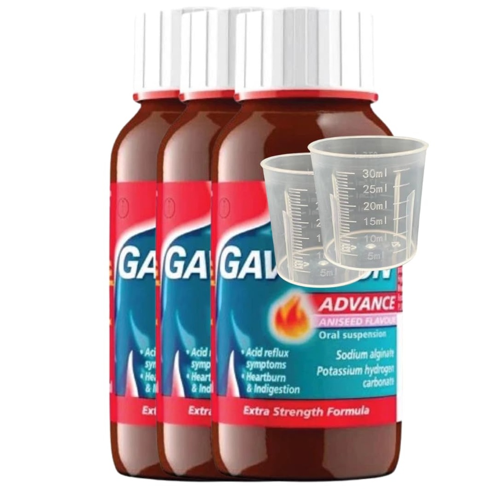 Advance Aniseed 150ml Liquid | 3 Pack | 2 Measuring Cups 30ml