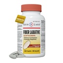 GeriCare Fiber Laxative - 625mg Calcium Polycarbophil Supplement - Gentle Effective OTC Relief for Constipation and Hemorrhoids - Insoluble Fiber Caplets (500 Count)