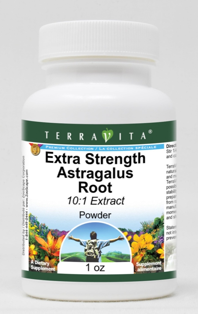 Extra Strength Astragalus Root 10:1 Extract Powder (1 oz, ZIN: 511244)