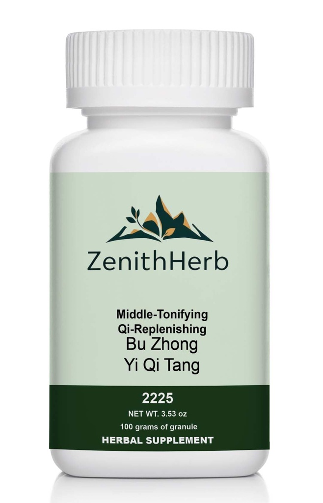 ZenithHerb-Bu Zhong Yi Qi Tang/Middle-Tonifying Qi-Replenishing, Granule, 100 Grams/Bottle