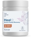 The Amino Co. - Heal - Μετά την αποκατάσταση προπόνηση Ποτό με Pure Eaa Amino Acid Formula - Createine Monohydrate Powder for Efficient Muscle Repair, Vegan, and Keto-Friendly with Chocolate Flavor - 13.23oz.