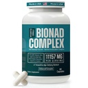 NAD+ Supplement with Urolithin A, CoQ10, Resveratrol, (Made in USA), NAD Supplement - 3rd Party Tested