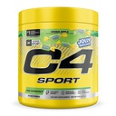 C4 Sport Pre Workout Powder - Jolly Rancher Green Apple - NSF Certified for Sport - 200mg Caffeine + Creatine + Beta-Alanine - Electrolytes and Energy Supplement - 20 Servings