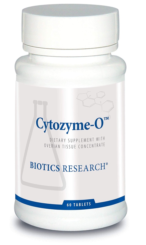 Biotics Research Cytozyme O Ακατέργαστος Ωοθηκικός Ιστός, Υποστηρίζει τη γυναικεία υγεία, SOD, Καταλάση, Ισχυρή Αντιοξειδωτική δραστηριότητα, 60 δισκία