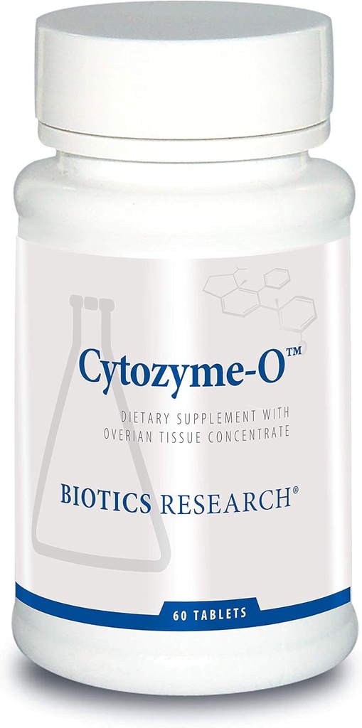 Biotics Research Cytozyme O Ακατέργαστος Ωοθηκικός Ιστός, Υποστηρίζει τη γυναικεία υγεία, SOD, Καταλάση, Ισχυρή Αντιοξειδωτική δραστηριότητα, 60 δισκία